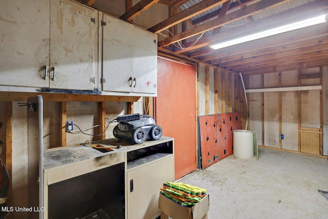 428 Simpson Cir, Mendenhall, MS 39114 - view of unfinished below grade area