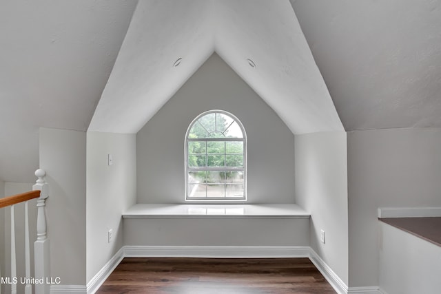 105 Lilac Ct, Madison, MS 39110 - additional living space with wood finished floors and vaulted ceiling