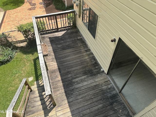 view of deck