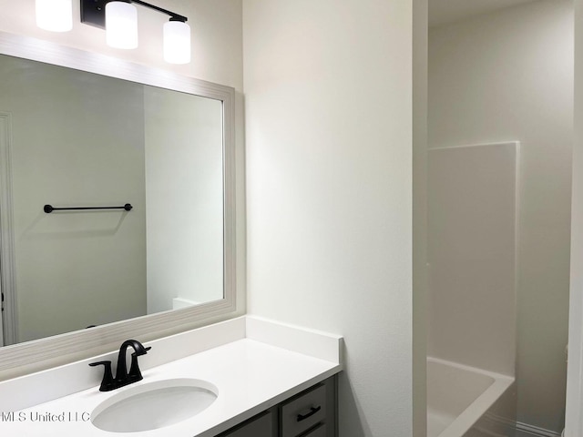 12111 Walker Rd, Ocean Springs, MS 39564 - bathroom with vanity