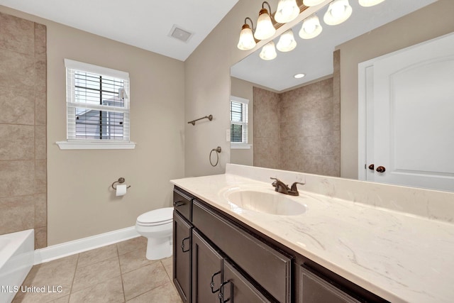 2338 Khushboo Cv, Southaven, MS 38671 - bathroom with vanity and tile patterned flooring
