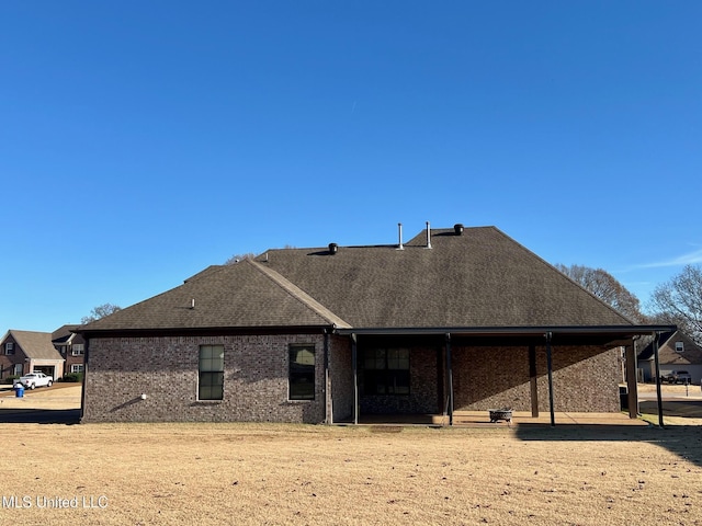 view of back of house