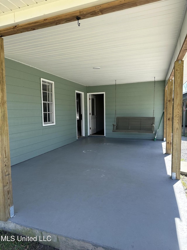 view of patio