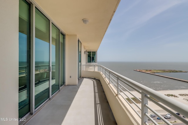 2060 Beach Blvd Unit 1602, Biloxi, MS 39531 - balcony with a water view