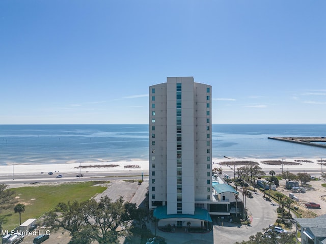 2060 Beach Blvd Unit 1602, Biloxi, MS 39531 - water view featuring nearby beach