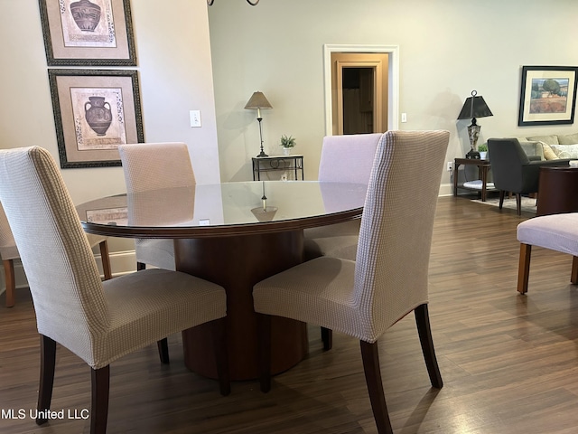 153 Bradfield Rd, Gluckstadt, MS 39110 - dining area featuring wood finished floors and baseboards