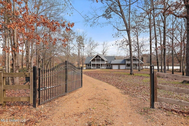 view of gate