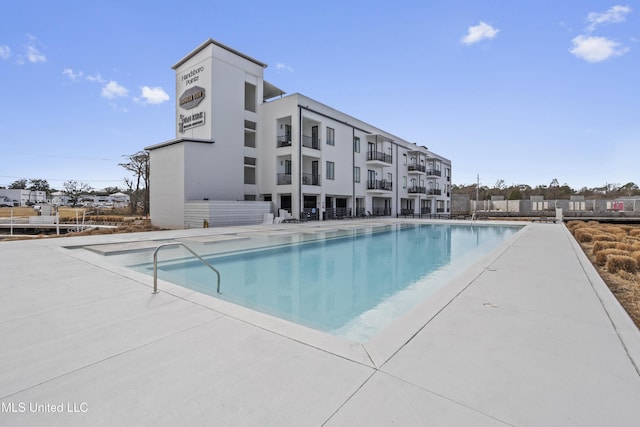 view of community pool