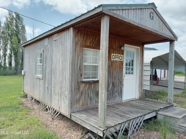 496 Cleveland Crossing Rd, Cleveland, MS 38732 - view of outbuilding