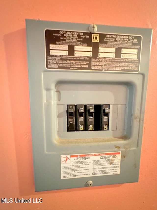 3755 Jayne Ave, Jackson, MS 39209 - utility room with electric panel