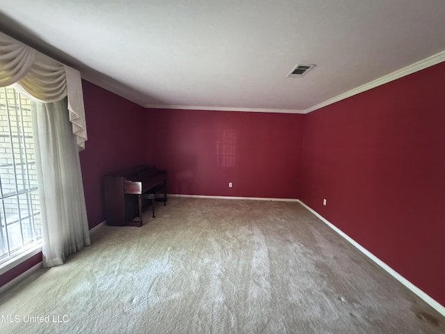 additional living space featuring carpet and baseboards