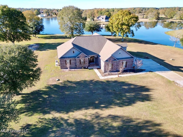 6 Lunker Ln, Poplarville, MS 39470 - aerial view of property and surrounding area with a nearby body of water