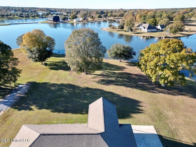 6 Lunker Ln, Poplarville, MS 39470 - bird's eye view of a large body of water