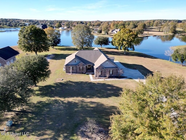 6 Lunker Ln, Poplarville, MS 39470 - view from above of property featuring a large body of water