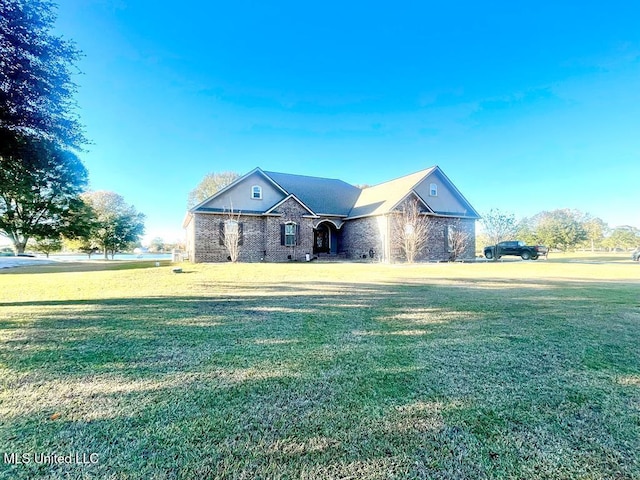 6 Lunker Ln, Poplarville, MS 39470 - view of front facade featuring a front yard