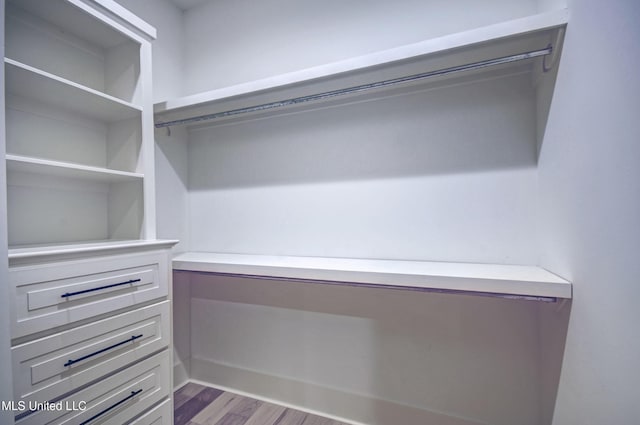 251 Westlake Cir, Madison, MS 39110 - walk in closet with wood finished floors