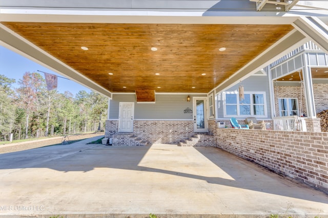 view of patio / terrace