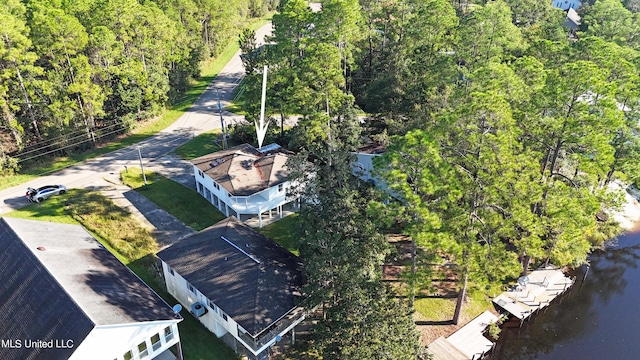 6071 Comanche St, Kiln, MS 39556 - drone / aerial view of a nearby body of water