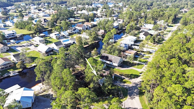 6071 Comanche St, Kiln, MS 39556 - view of property location with nearby suburban area and a nearby body of water