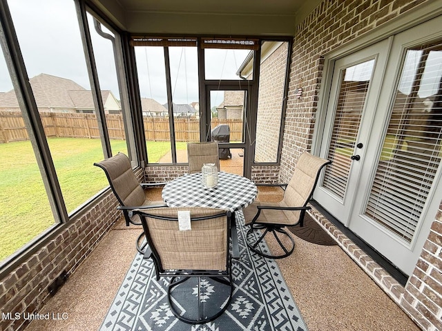 2290 Loisy Blvd, Hernando, MS 38632 - view of sunroom / solarium