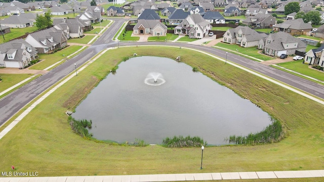 2290 Loisy Blvd, Hernando, MS 38632 - aerial perspective of suburban area with a nearby body of water