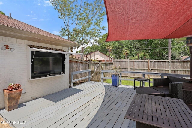 110 Stonington Ct, Brandon, MS 39047 - view of deck