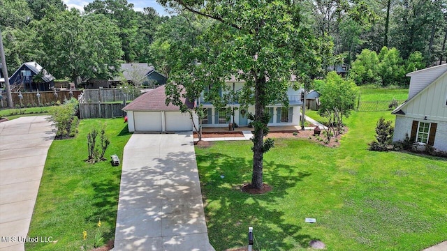 110 Stonington Ct, Brandon, MS 39047 - obstructed view of property with driveway and a garage