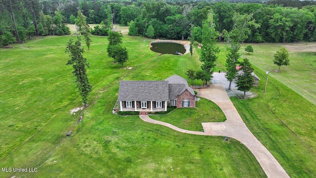 drone / aerial view