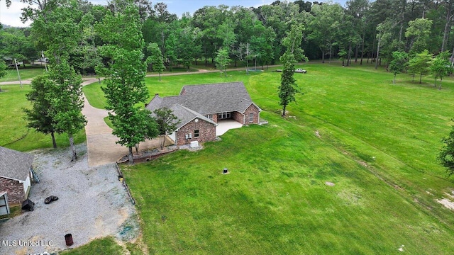 drone / aerial view