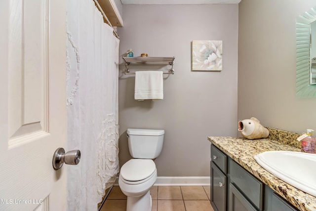 109 Boggs Cir, Long Beach, MS 39560 - bathroom with vanity and tile patterned flooring