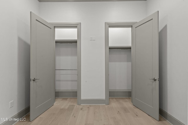 view of closet