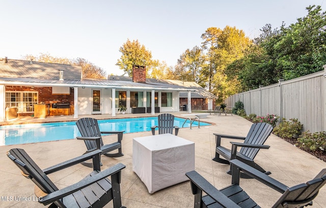 102 Melrose Montebello Pkwy, Natchez, MS 39120 - view of pool featuring a patio area
