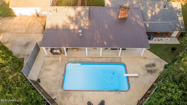 102 Melrose Montebello Pkwy, Natchez, MS 39120 - aerial view of property and surrounding area with a pool
