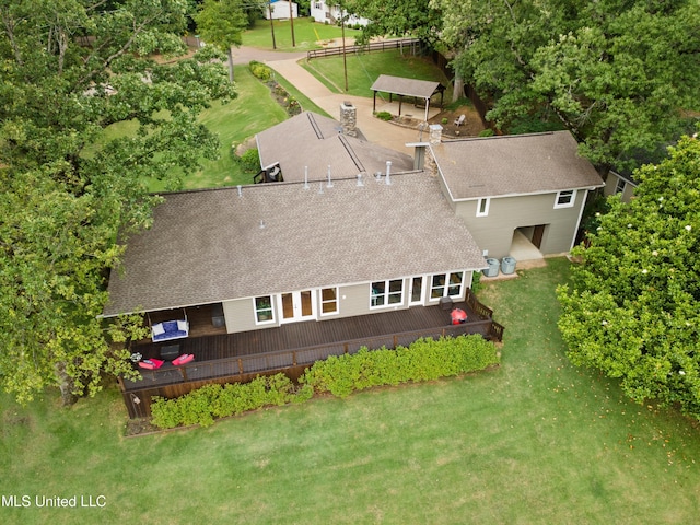7300 W Shahkoka Dr, Olive Branch, MS 38654 - view of subject property