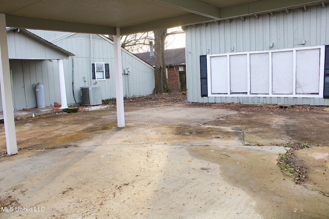 view of patio with cooling unit