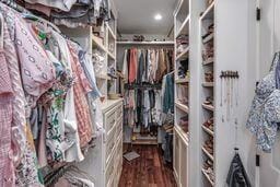 381 Parkinson Rd, Flora, MS 39071 - spacious closet with dark wood-type flooring