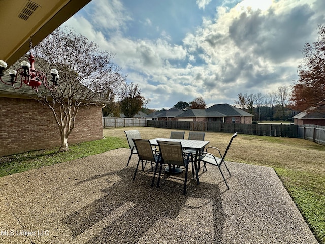 view of patio