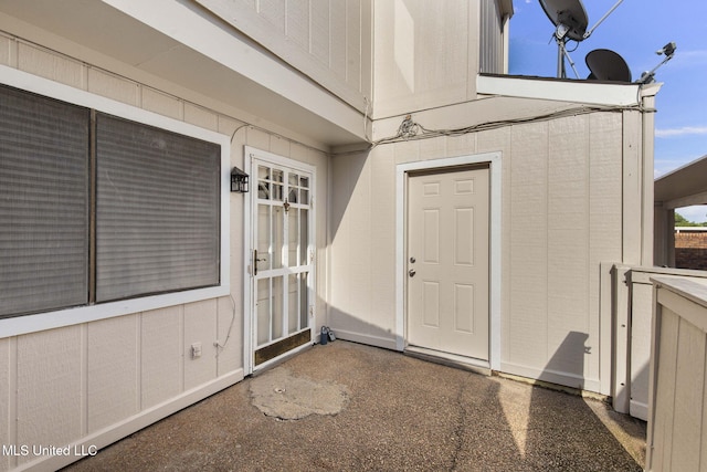 view of entrance to property