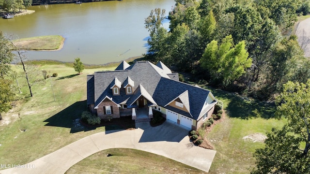 4 Mallard Xing, Raymond, MS 39154 - view from above of property with a large body of water
