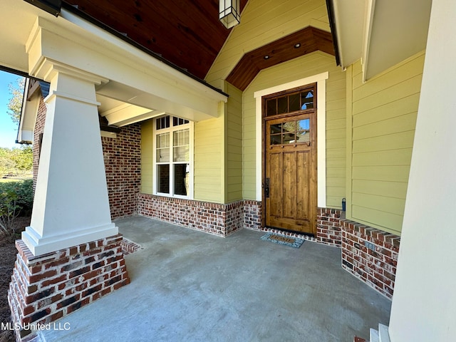 view of entrance to property