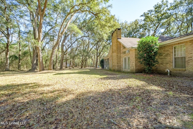 view of yard