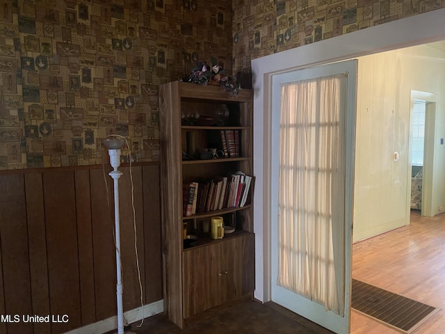 613 Georgetown St, Hazlehurst, MS 39083 - doorway featuring wood finished floors