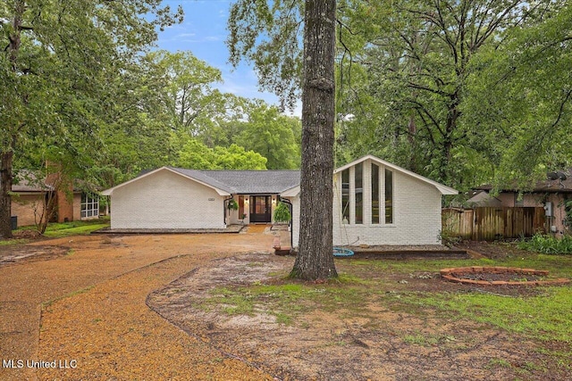 102 Holly Trl, Brandon, MS 39047 - view of mid-century modern home