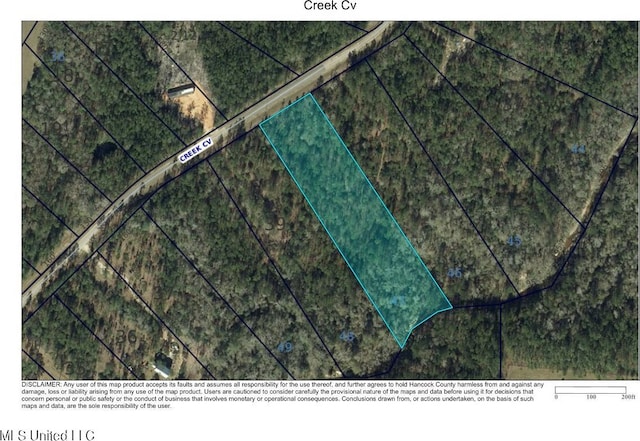 Creek Cv, Perkinston MS, 39573 land for sale