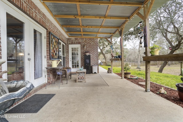 view of patio / terrace