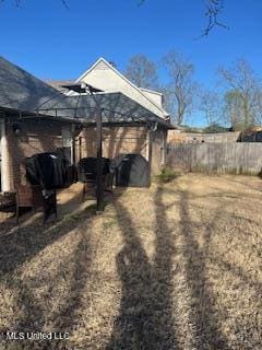 41 Cross Creek Dr, Hernando, MS 38632 - view of yard featuring a patio and fence