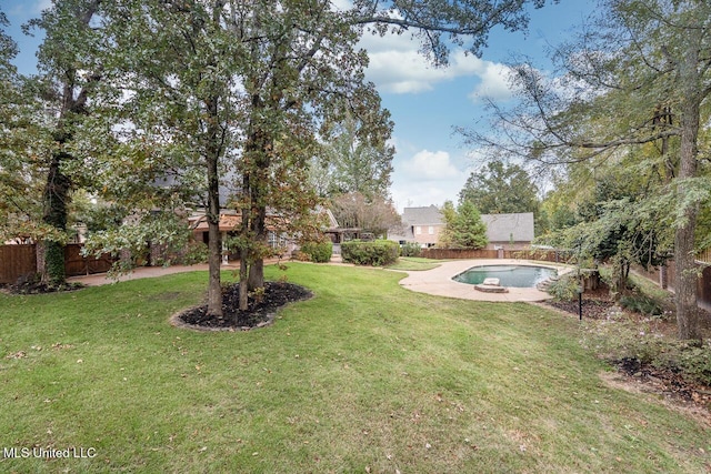 8679 Saddle Creek Dr, Olive Branch, MS 38654 - view of fenced backyard