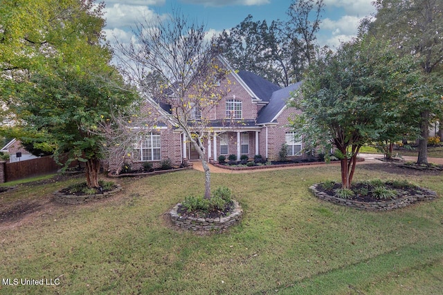 8679 Saddle Creek Dr, Olive Branch, MS 38654 - traditional-style house with brick siding