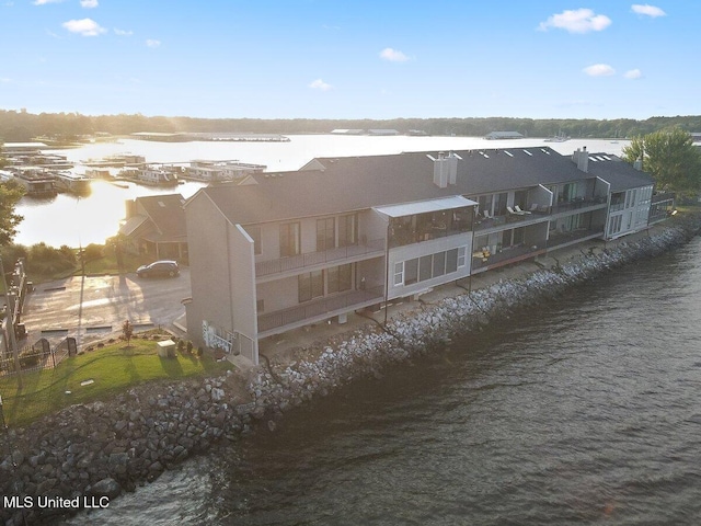 21 Breakers Ln, Ridgeland, MS 39157 - rear view of property featuring a water view