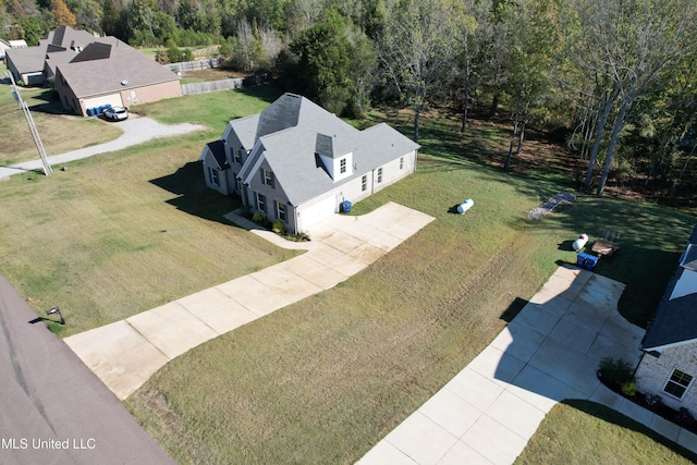 188 E Byhalia Creek Farms Rd, Byhalia, MS 38611 - view from above of property